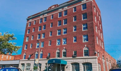 Outside of the Ashtabula building